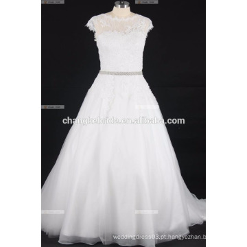 Beautiful Sweetheart Sleeveless Appliques Tulle Designer Wholesale Wedding Dress